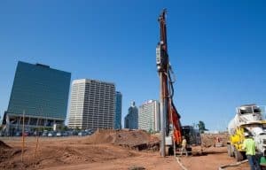 Geopier GeoConcrete Column installation