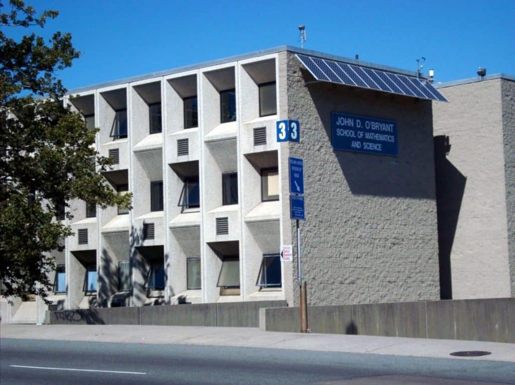 end-bearing ductile iron piles used at the John D. O'Bryant School