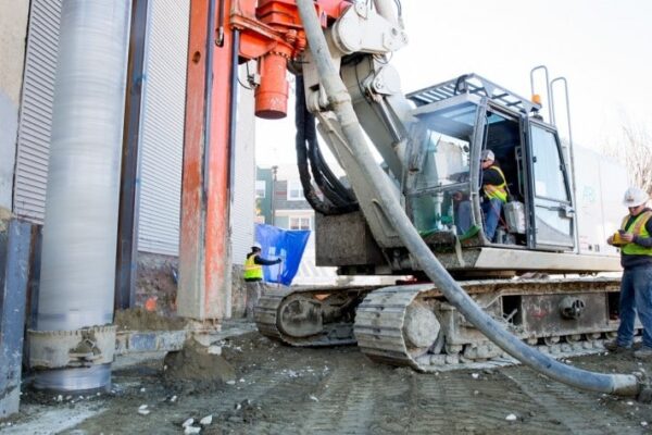 170 west broadway secant pile construction technique