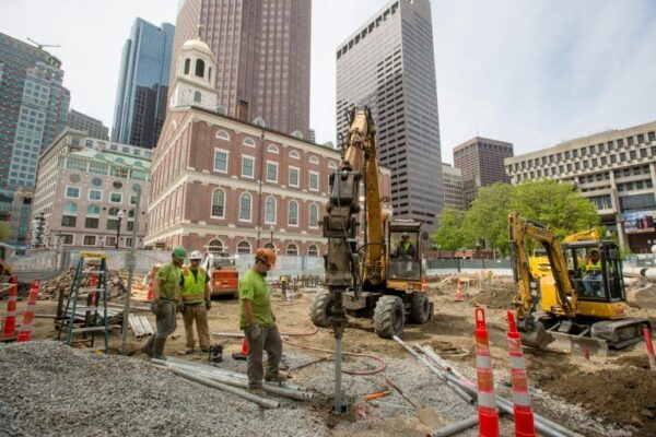 helical pile installation